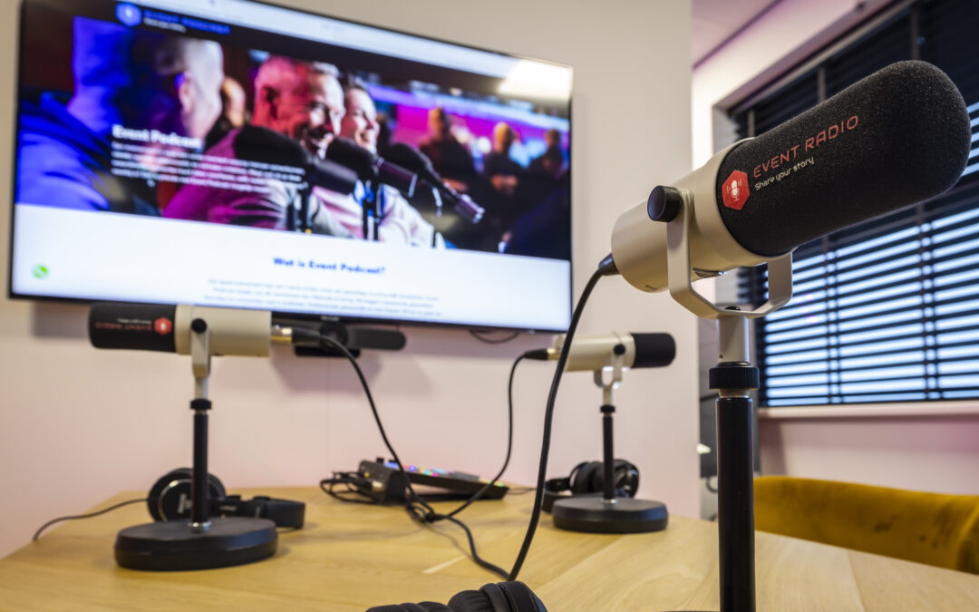 Waarom steeds meer bedrijven podcasts opnemen tijdens evenementen